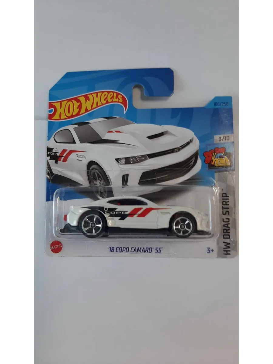 Hot Wheels Машинка коллекционная 18 COPO CAMARO SS