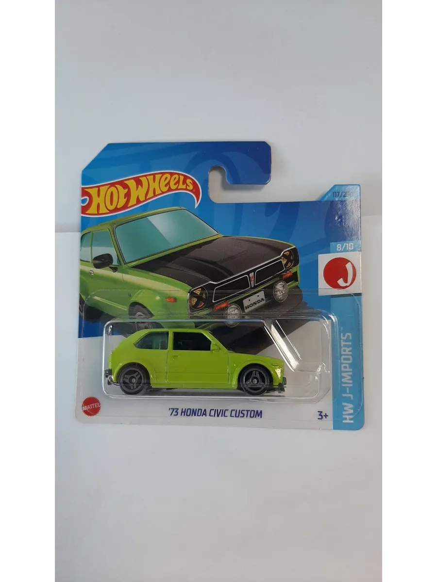 Hot Wheels Машинка коллекционная 73 HONDA CIVIC CUSTOM