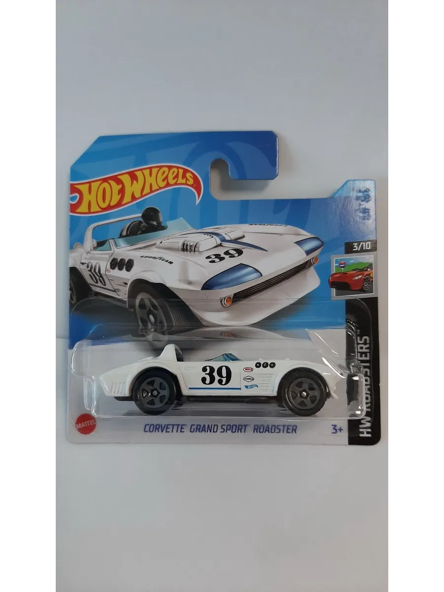 Hot Wheels Машинка коллекционная CORVETTE GRAND SPORT ROADSTER