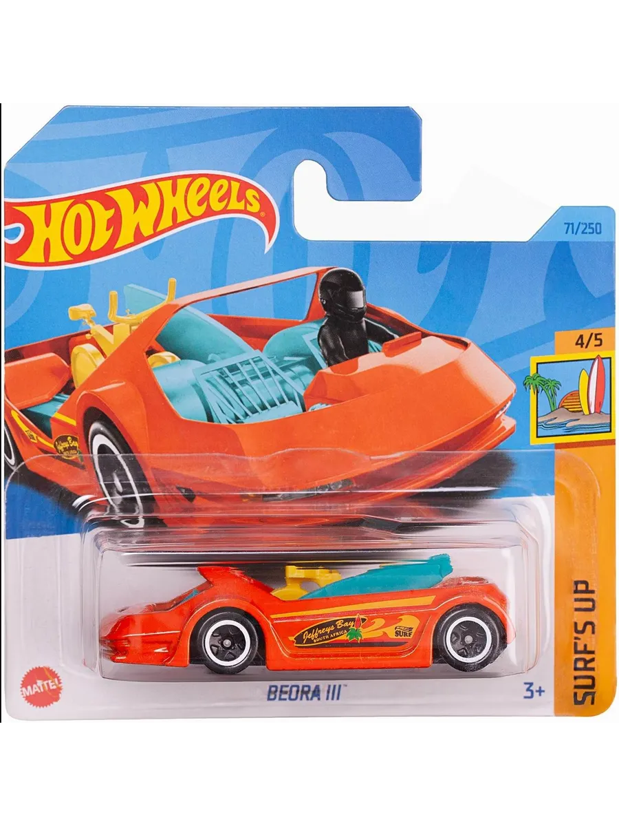 Hot Wheels Машинка коллекционная DEORA III оранжевая