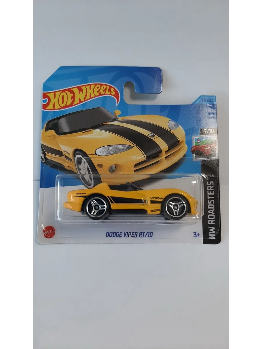 Hot Wheels Машинка коллекционная DODGE VIPER RT/10