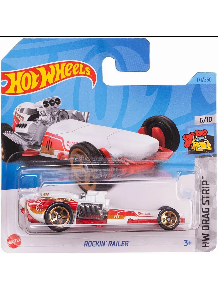 Hot Wheels Машинка коллекционная ROCKIN RAILER