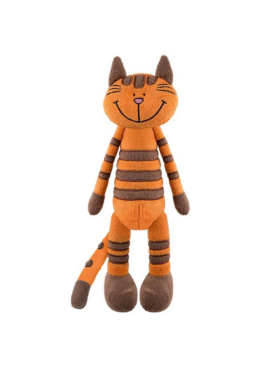 Slim Кот рыжий Полосатик 33 см