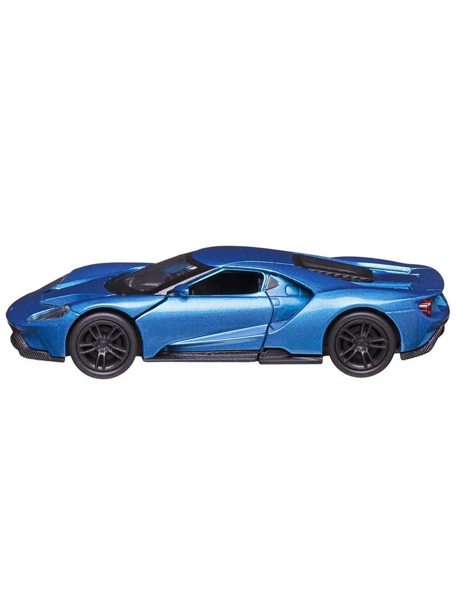 Машинка Welly 1:38 FORD 2017 GT синяя