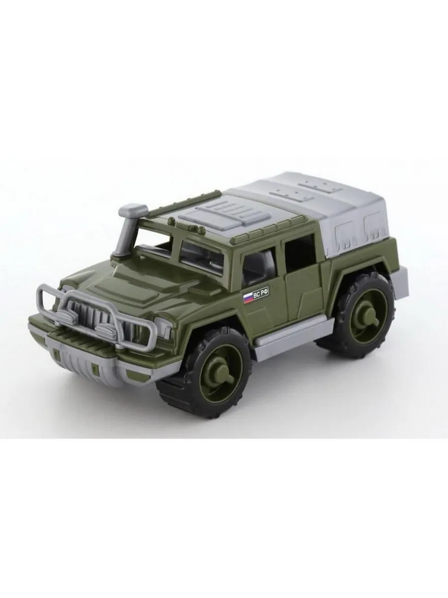 Автомобиль военный джип Защитник №1, 31*15,5*12,8 см