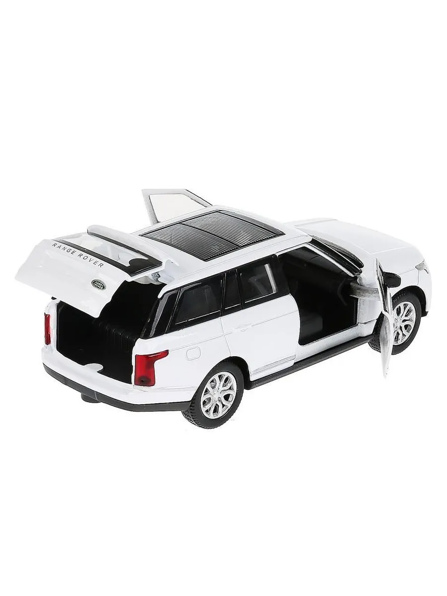 Машинка Технопарк RANGE ROVER VOGUE длина 12 см белый