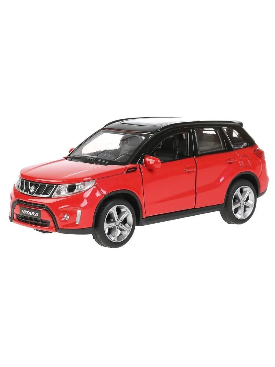 Машинка Технопарк SUZUKI VITARA 12 см красный с черным