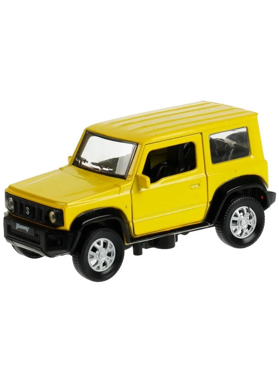 Машинка Технопарк SUZUKI JIMNY 11,5 см желтый