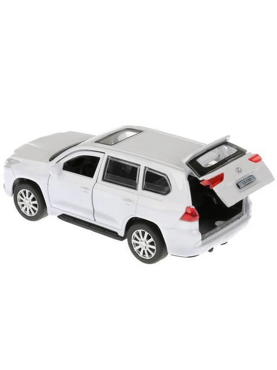 Машинка Технопарк LEXUS LX-570 белый 12 см