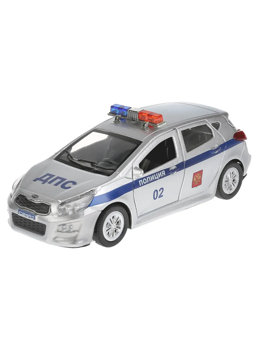 Машинка Технопарк KIA CEED Полиция 12 см