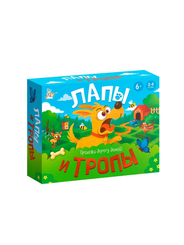 Настольная игра «Лапы и Тропы»