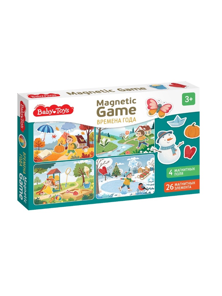 Магнитная игра «Времена года» Baby Toys