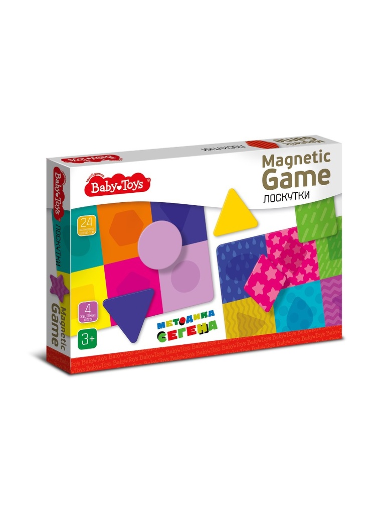 Магнитная игра «Лоскутки» Baby Toys