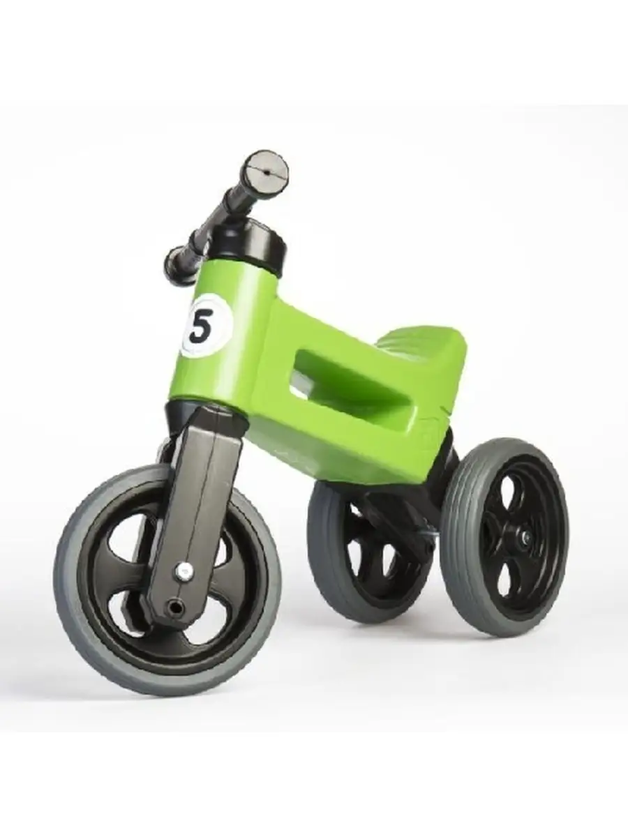 Беговел "Funny Wheels Rider Sport" (цвет: зелёный)