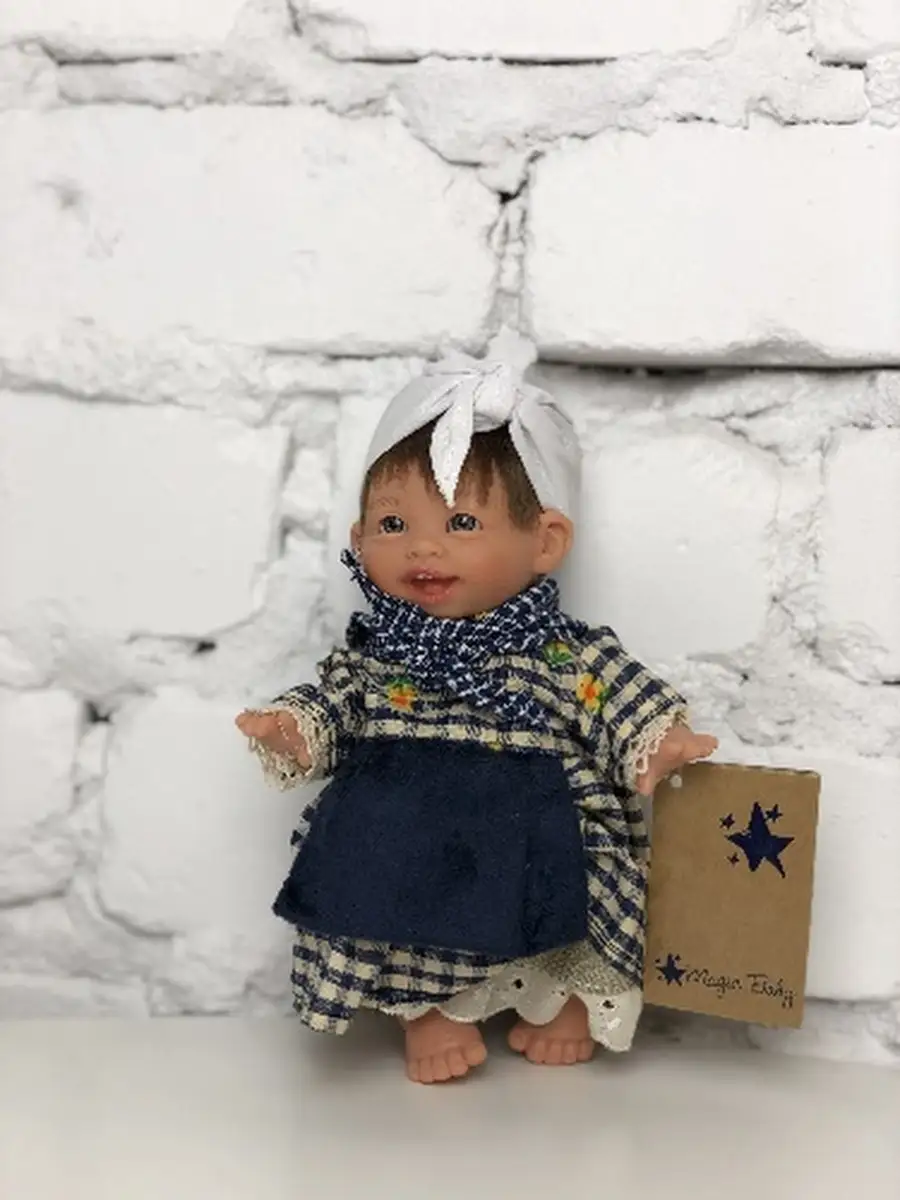 Кукла Джестито, девочка, 18 см, арт. 0004