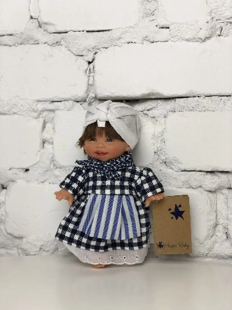 Кукла Джестито, девочка, 18 см, арт. 0006