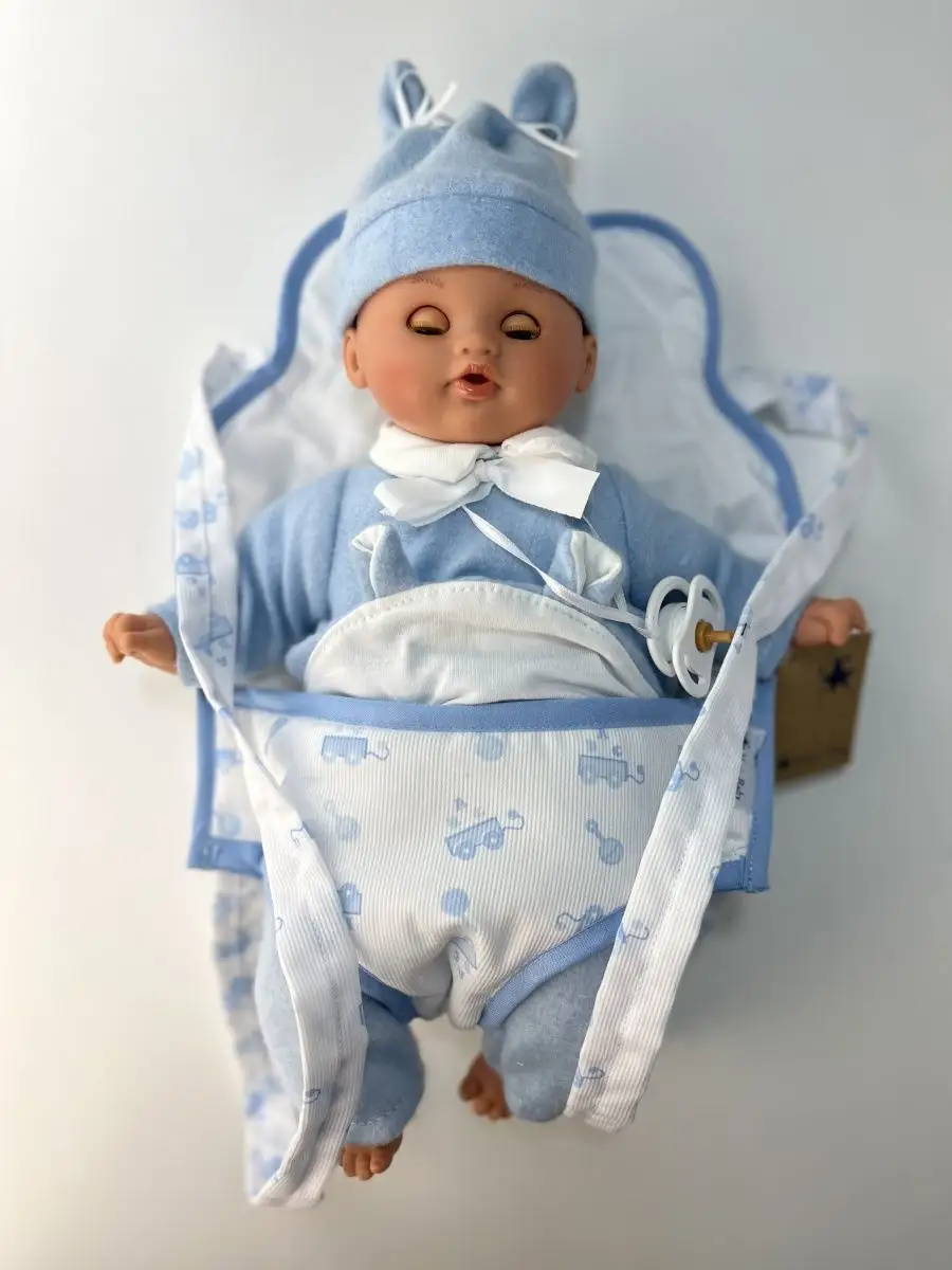 Пупс "Лукас", в детской переноске, 30 см, арт. 35005C