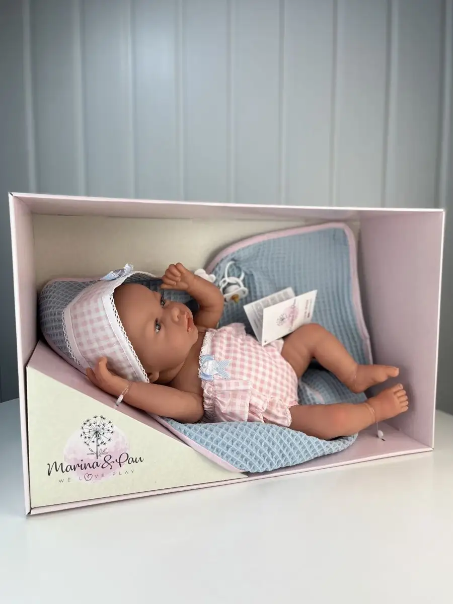 Пупс Ane Baby "Новорожденная"( для купания), 45 см, арт. 1667