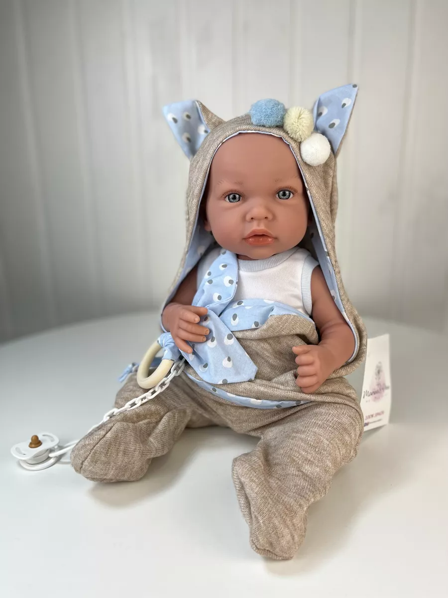 Пупс Luka Baby "Новорожденный" (для купания), 45 см, арт. 1695