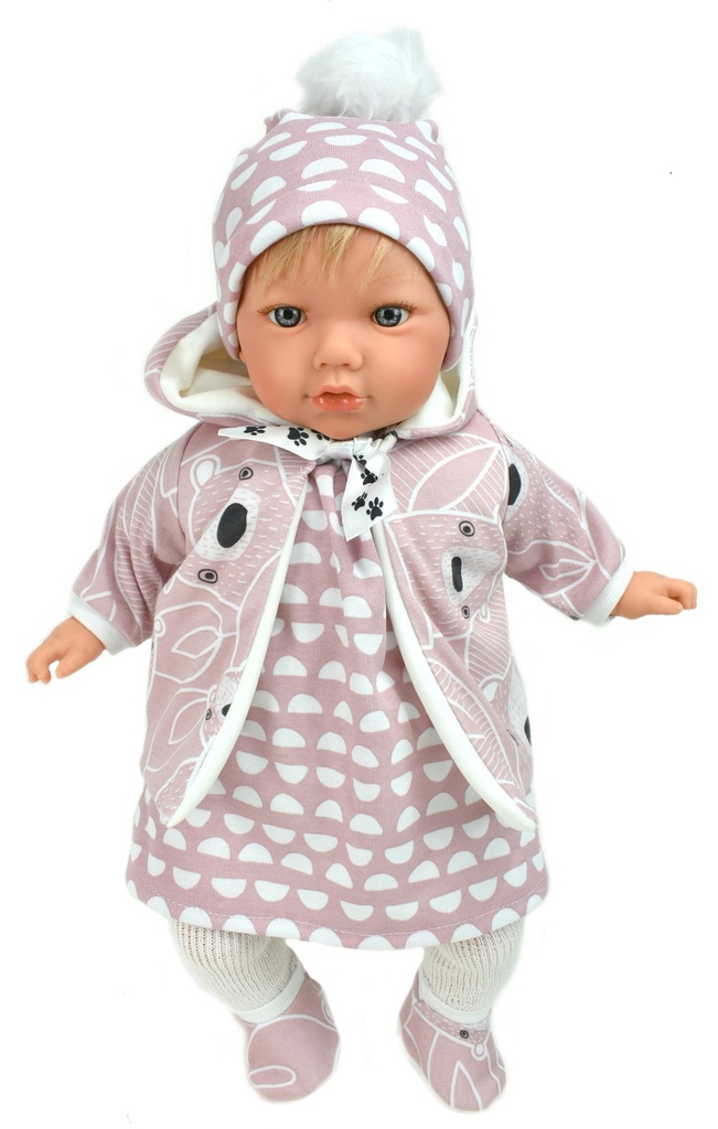 Кукла "Алина" в розовой одежде, 45 см, арт. 862