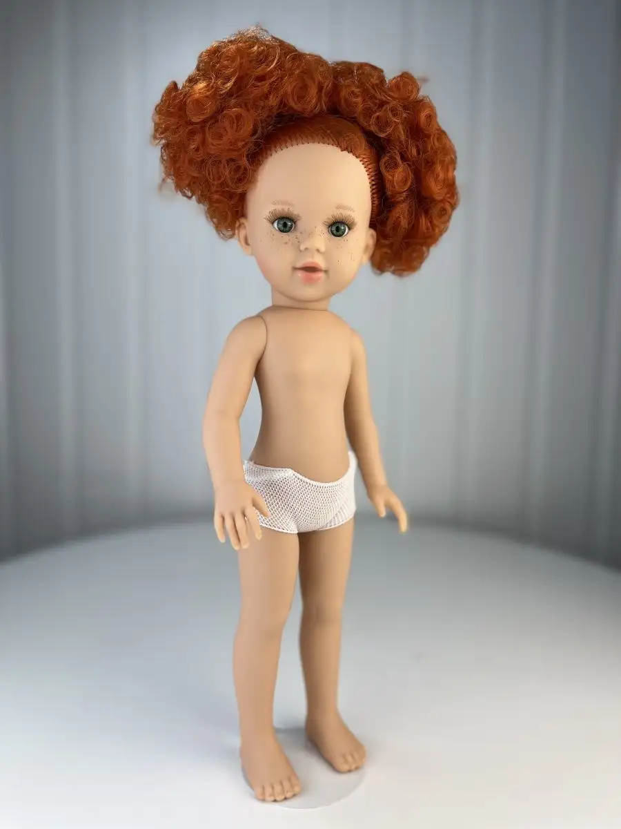 Кукла "Марина", рыжая, без одежды, 40 см, арт. 13-5