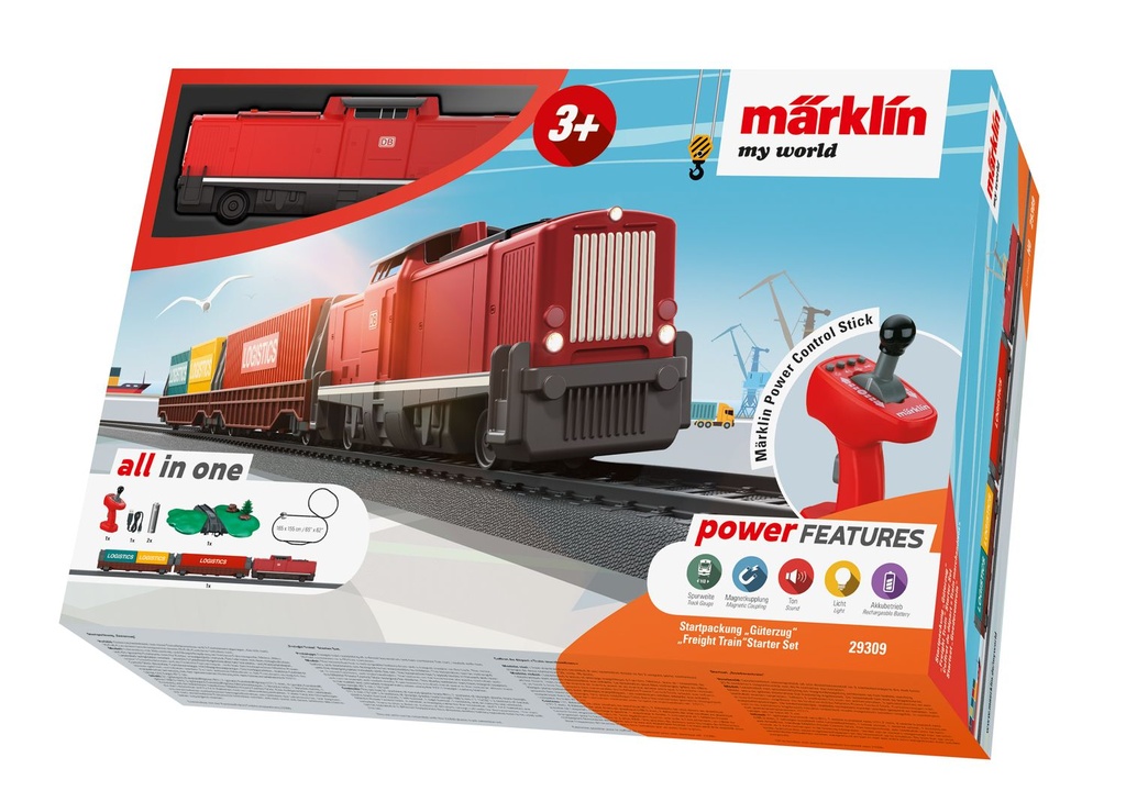 Стартовый набор железной дороги "Marklin my World. Грузовой поезд", арт. 029309