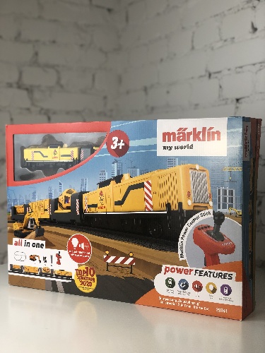 Стартовый набор железной дороги "Marklin my World. Поезд для стройки", арт. 29341
