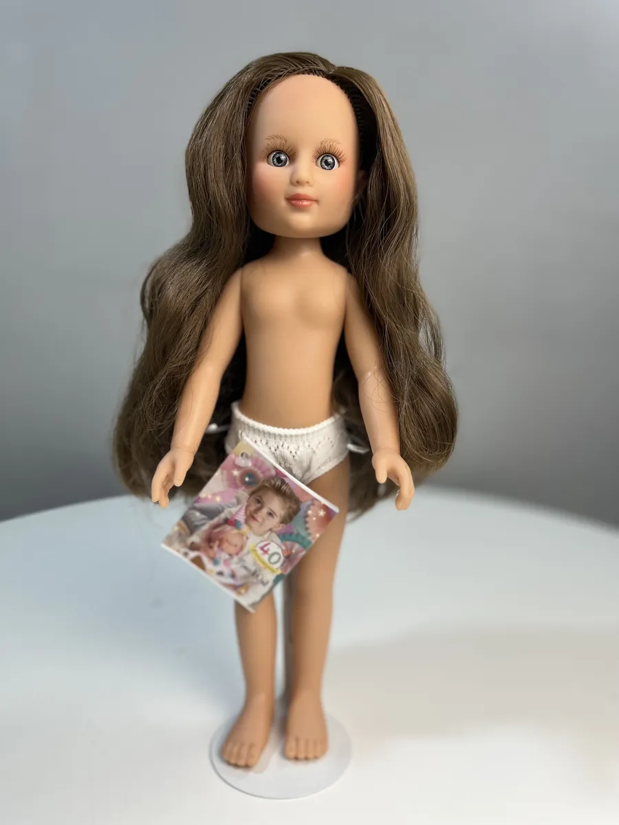 Кукла Leslie, 34 см, без одежды