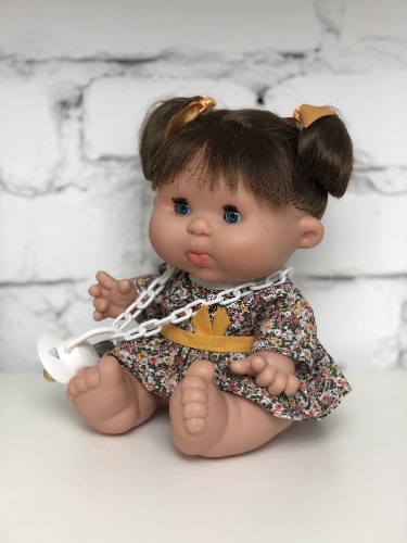 Пупс-мини Pepotes Special Funtastic (Тыковка-Фантастика) с волосами, глаза закрываются, 26 см, арт. 804-13