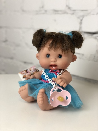 Пупс-мини Pepotes Special Funtastic (Тыковка-Фантастика) с волосами, глаза закрываются, 26 см, арт. 804-23