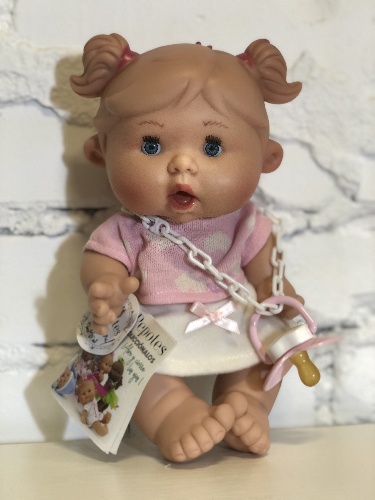 Пупс-мини Pepotes Funtastic (Тыковка-Фантастик), глаза закрываются, 26 см, арт. 814-7