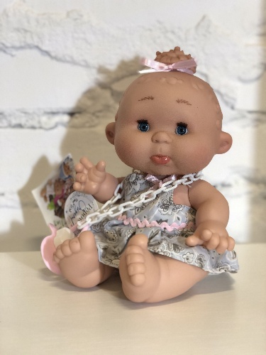 Пупс-мини Pepotes Funtastic (Тыковка-Фантастик), глаза закрываются, 26 см, арт. 814-30