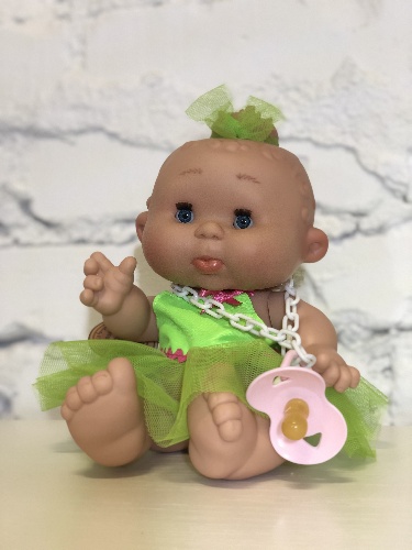 Пупс-мини Pepotes Funtastic (Тыковка-Фантастик), глаза закрываются, 26 см, арт. 814-31