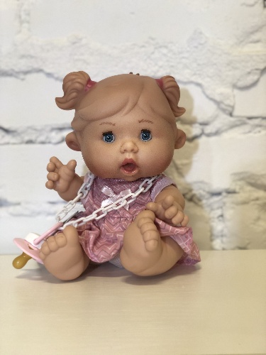Пупс-мини Pepotes Funtastic (Тыковка-Фантастик), глаза закрываются, 26 см, арт. 814-34