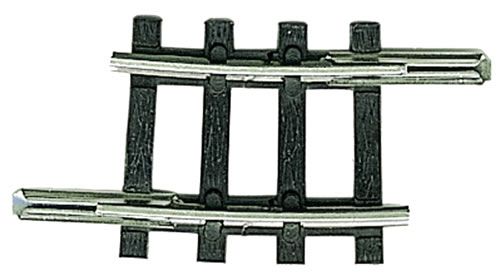 Радиусный рельс R1 для железной дороги "Märklin", угол 6 градусов, Trix T14916