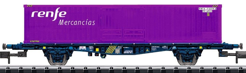 Вагон-контейнер для перевозки автомобилей, Trix T15649
