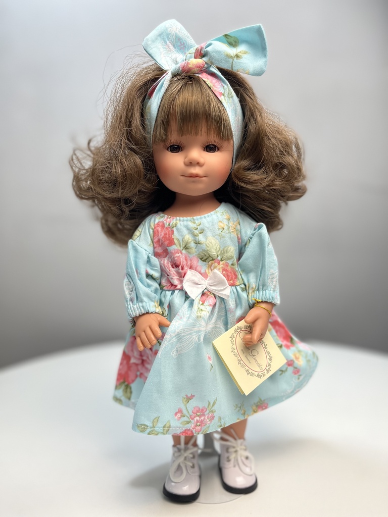 Кукла Мариэтта, шатенка, 34 см, арт. 22328K48